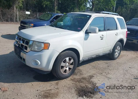 2012 Ford Escape Limited z USA, uszkodzony, nr VIN 1FMCU9E76CKB69925